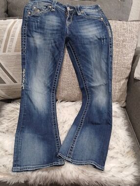Rock Revival Women's Blue Washed Jeans